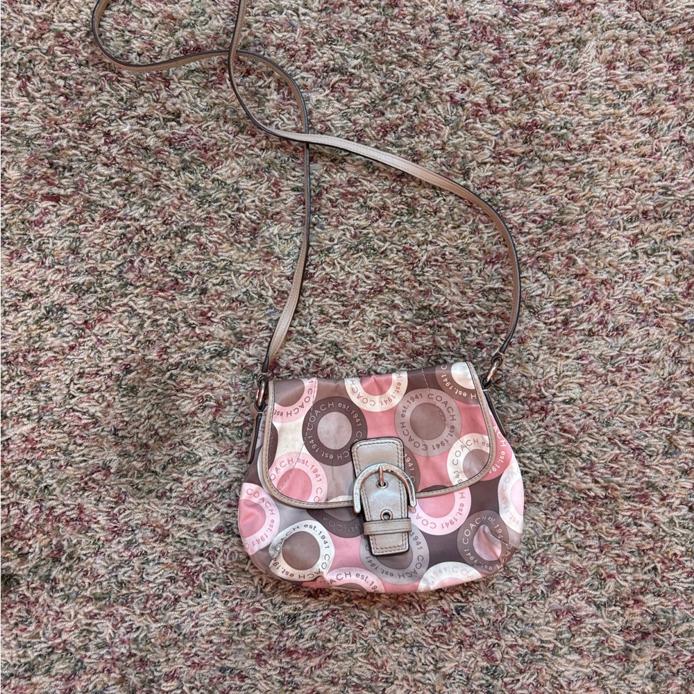 Pink y2k Coach Purse